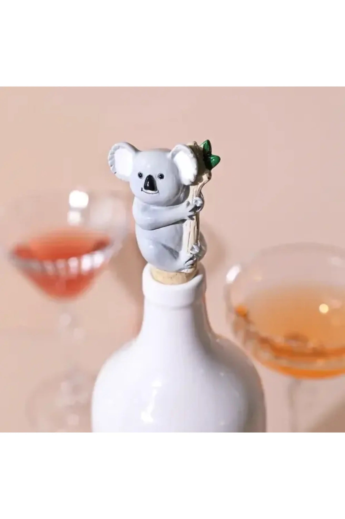 Koala Bottle Stopper