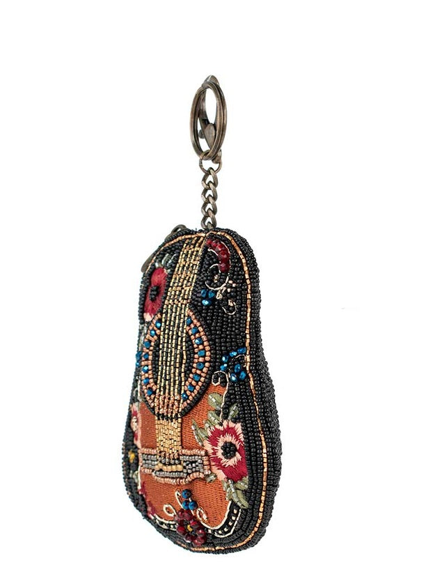 Classical Vibe Beaded Guitar Coin Purse