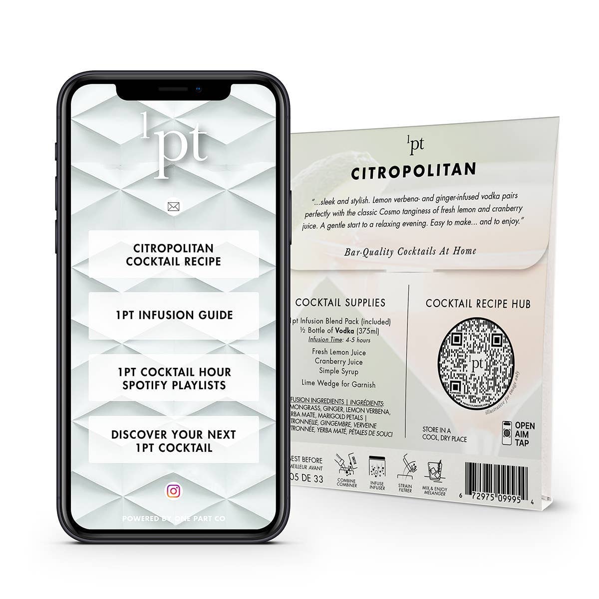 1pt Citropolitan Cocktail Kit