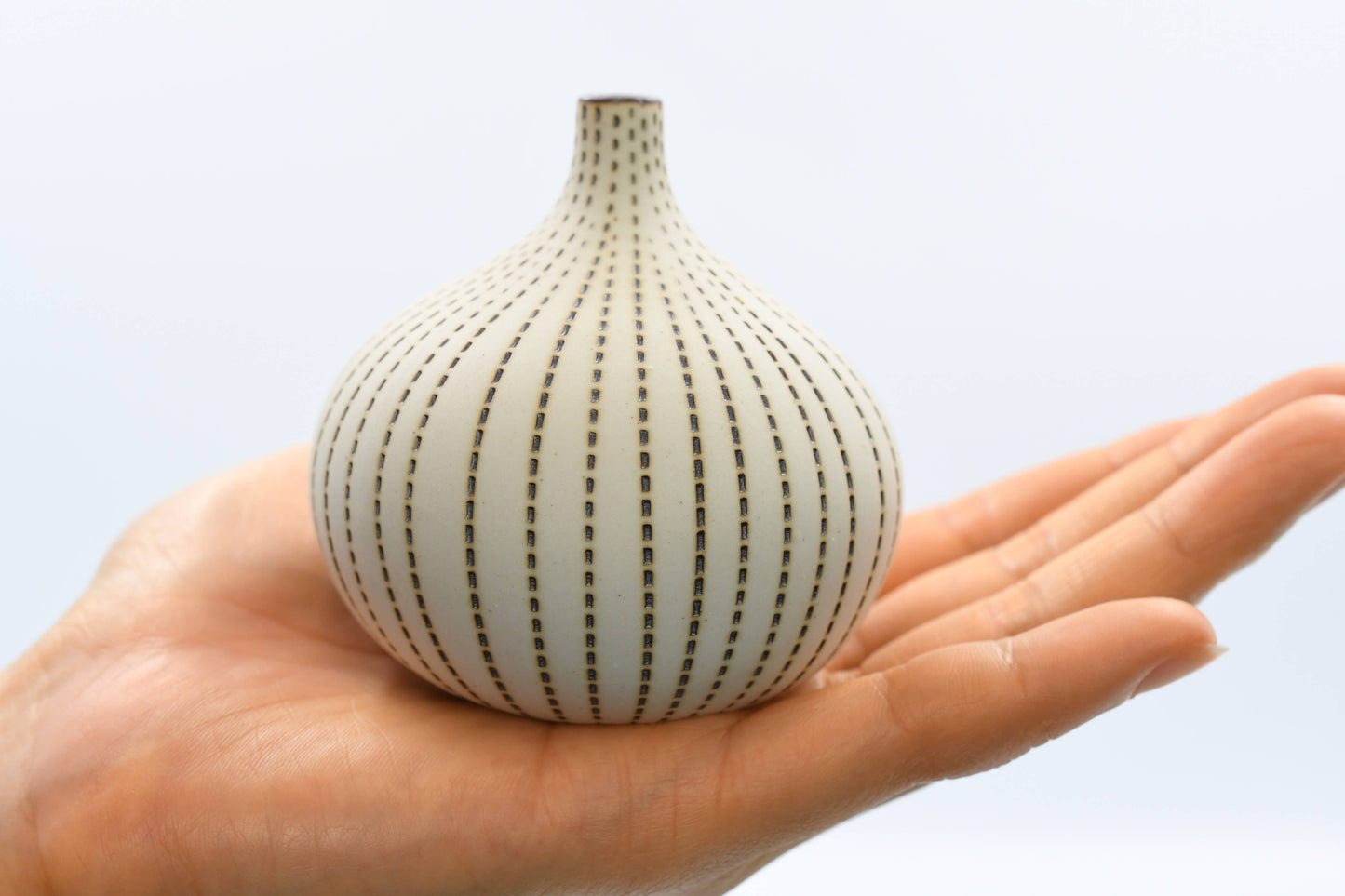 Congo Tiny Handcrafted Porcelain Bud Vase