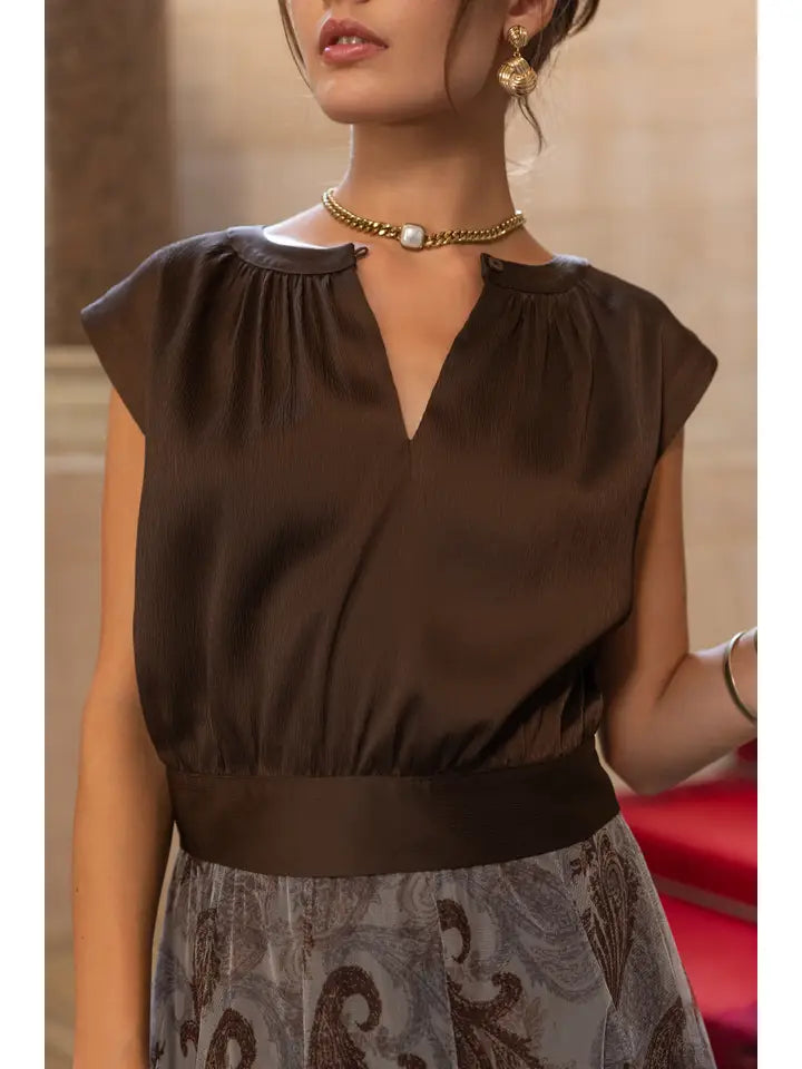 Maguie Back-Tie Crop Top