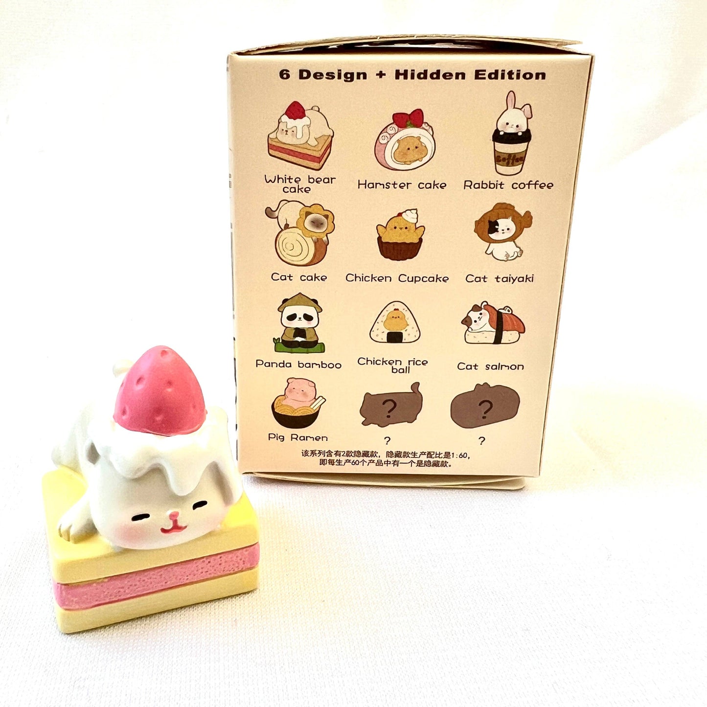Japanese Restaurant Animals Figurine Blind Box