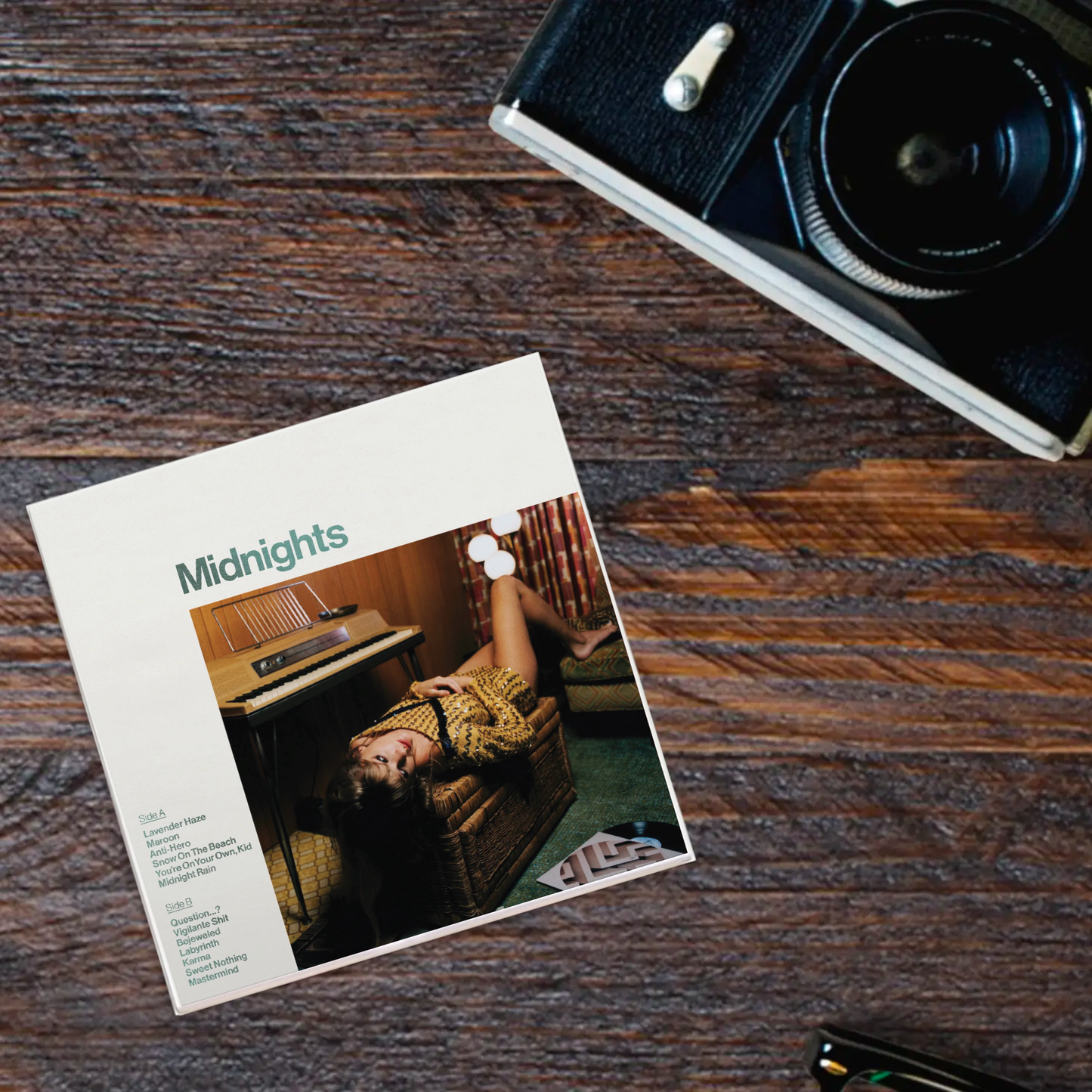 T.S. Midnights Jade Green Album Coaster