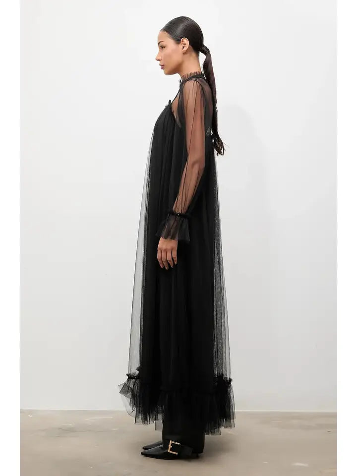 Iryna Long Tulle Dress