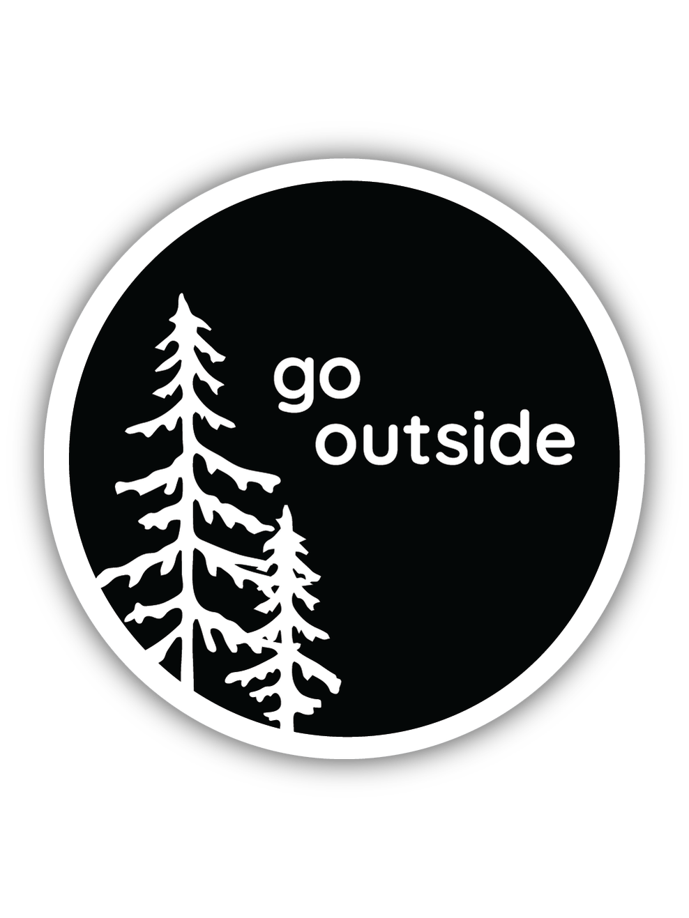 Go Outside Sticker