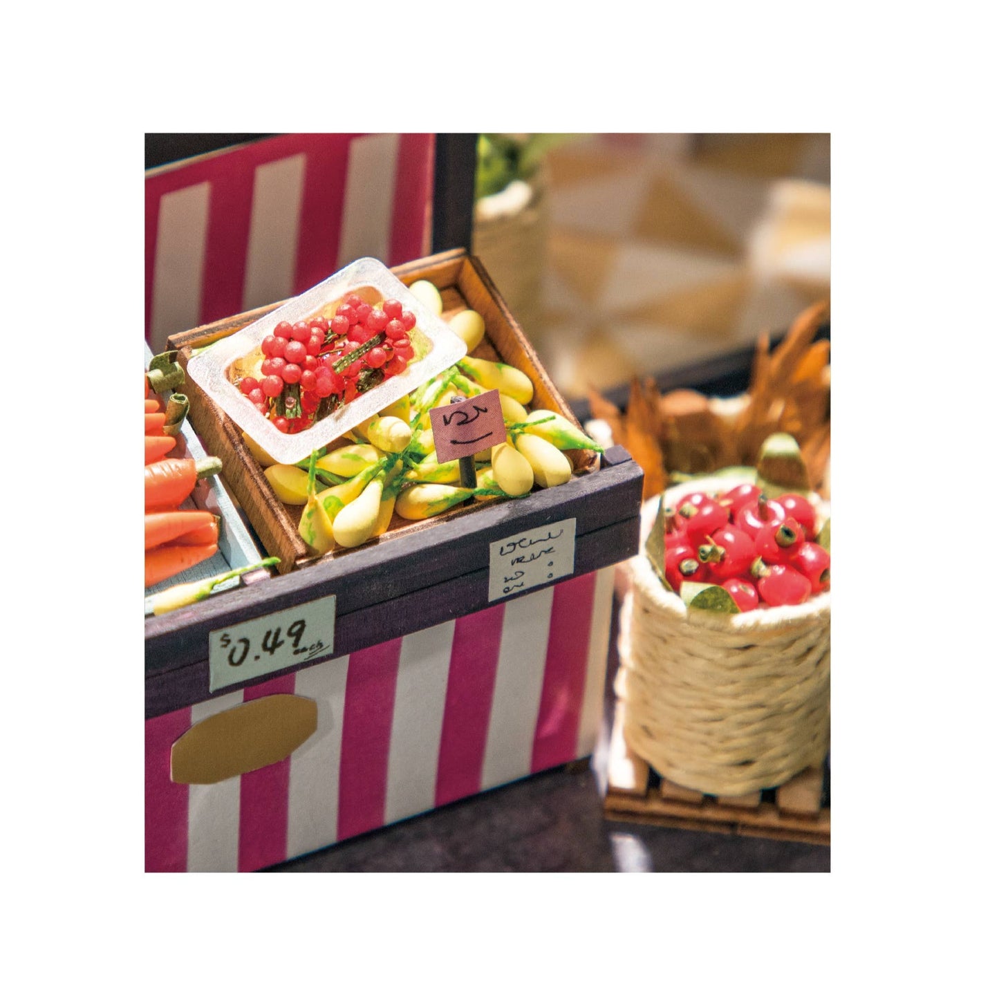 DIY Miniature Model Kit: Carl's Fruit Shop