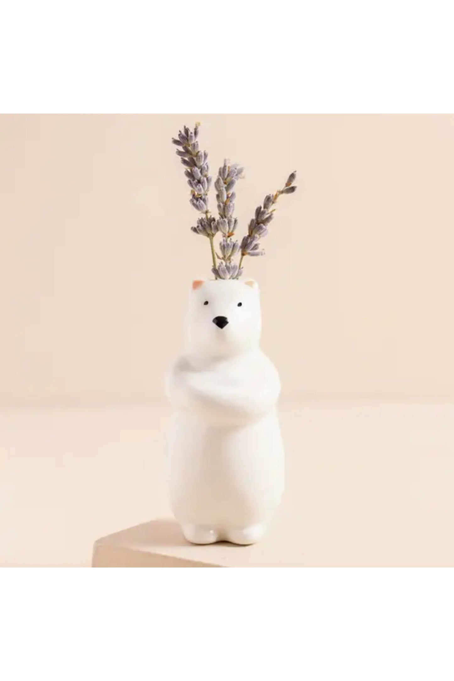 Bear Hug Bud Vase