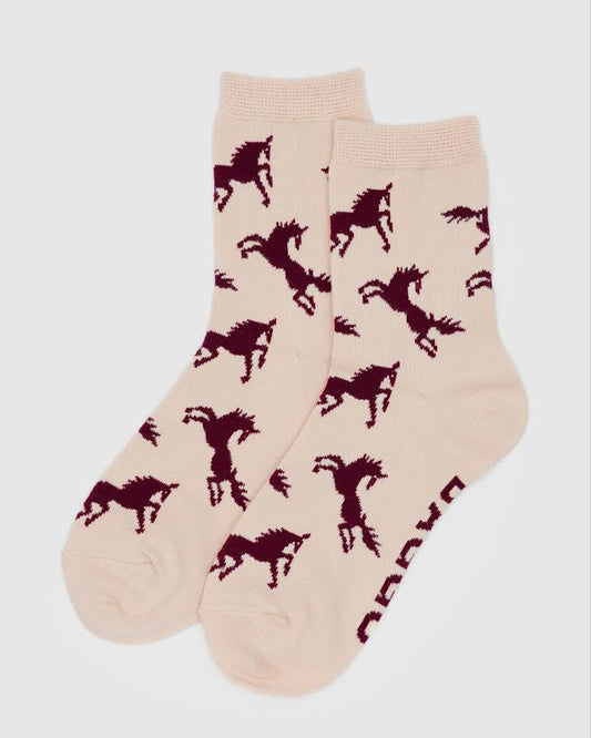 Crew Sock | Horses