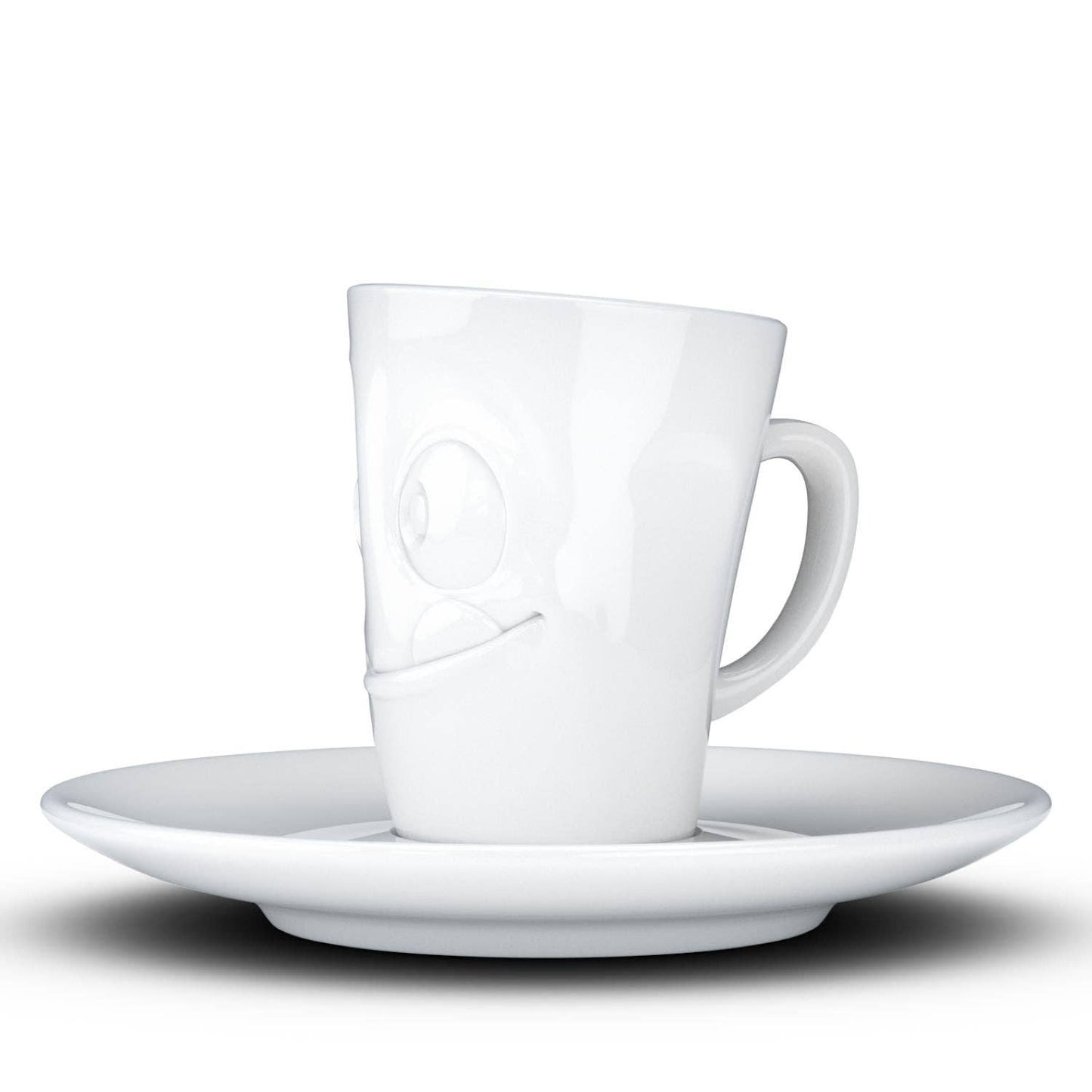 Tasty Face Espresso Cup with Saucer