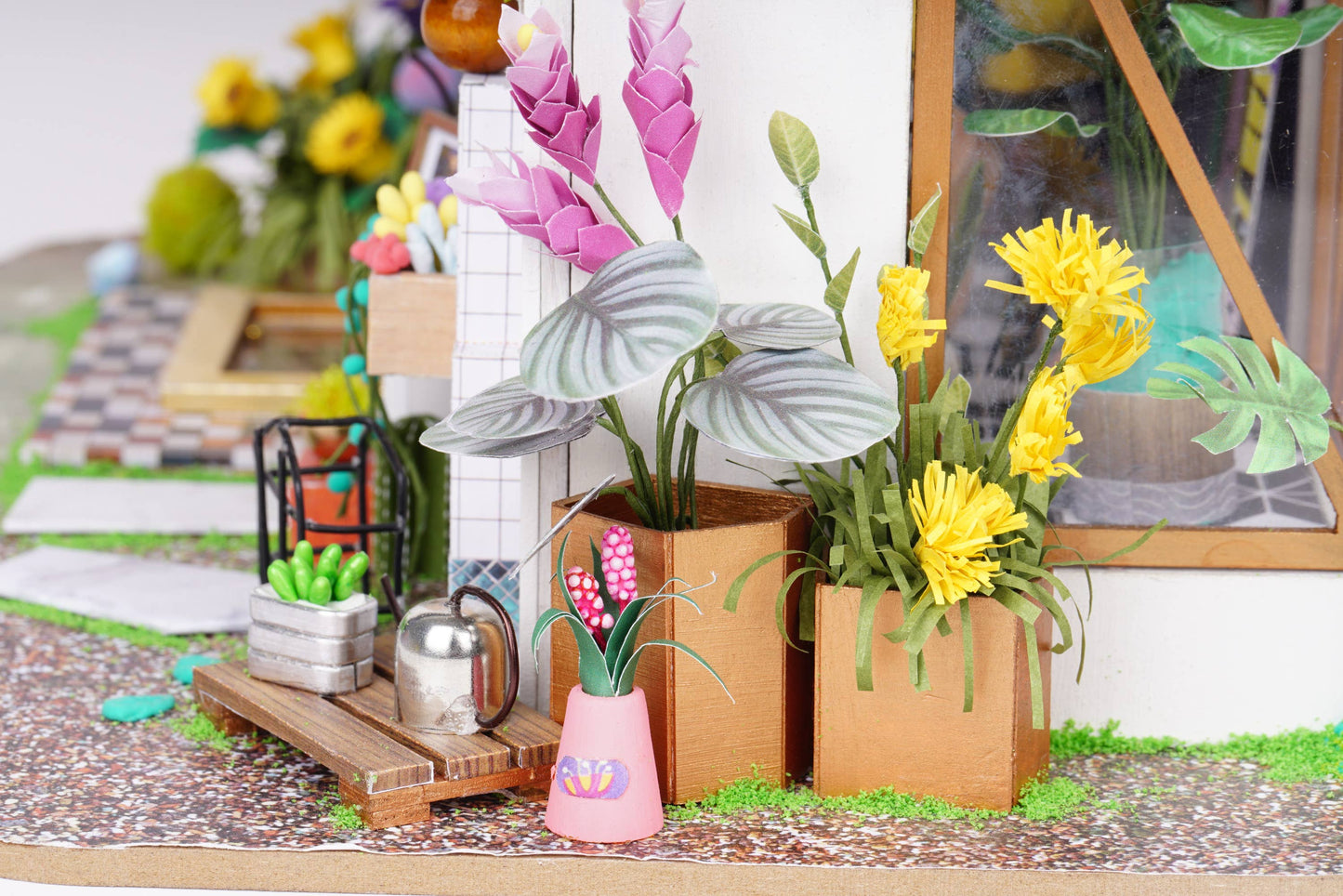 DIY Miniature Model Kit: Lily's Porch