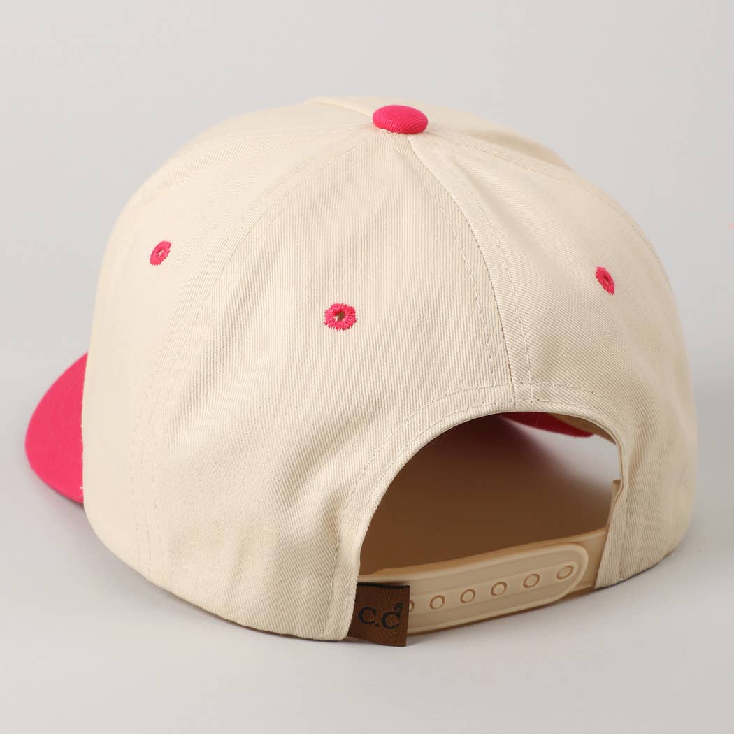 Messy Hair Wild West Cowgirl Club Embroidery Hat