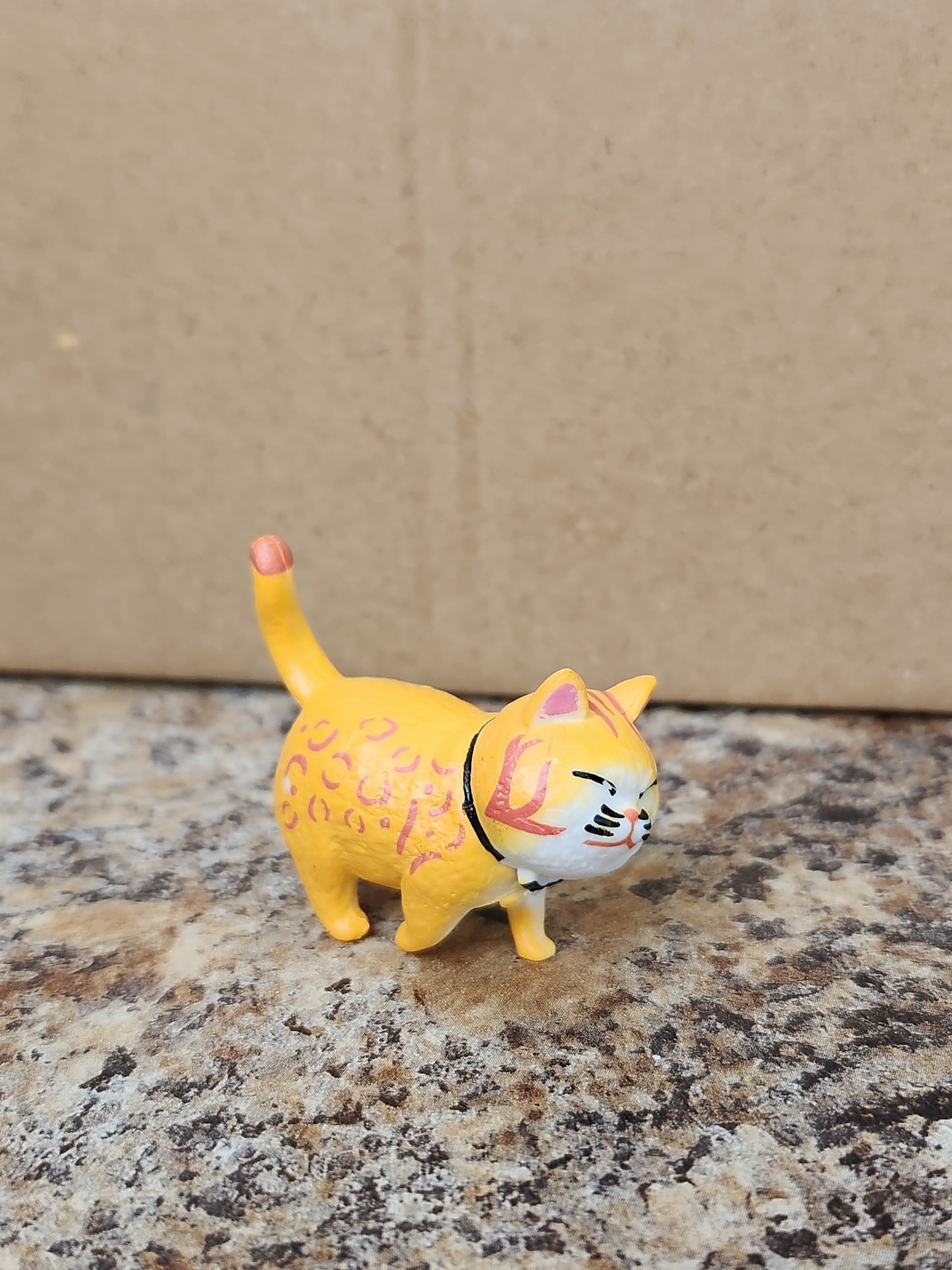 Small Walking Cat Figurine