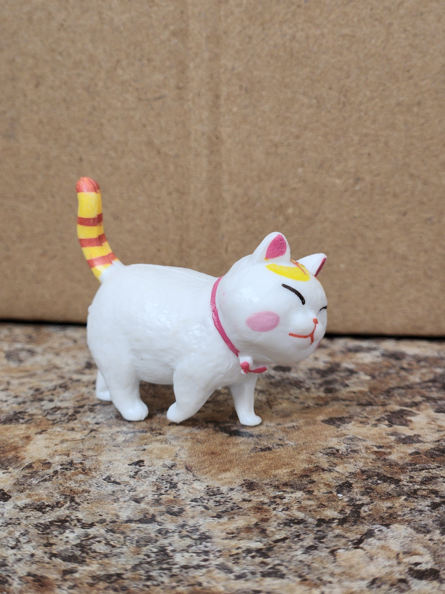 Small Walking Cat Figurine