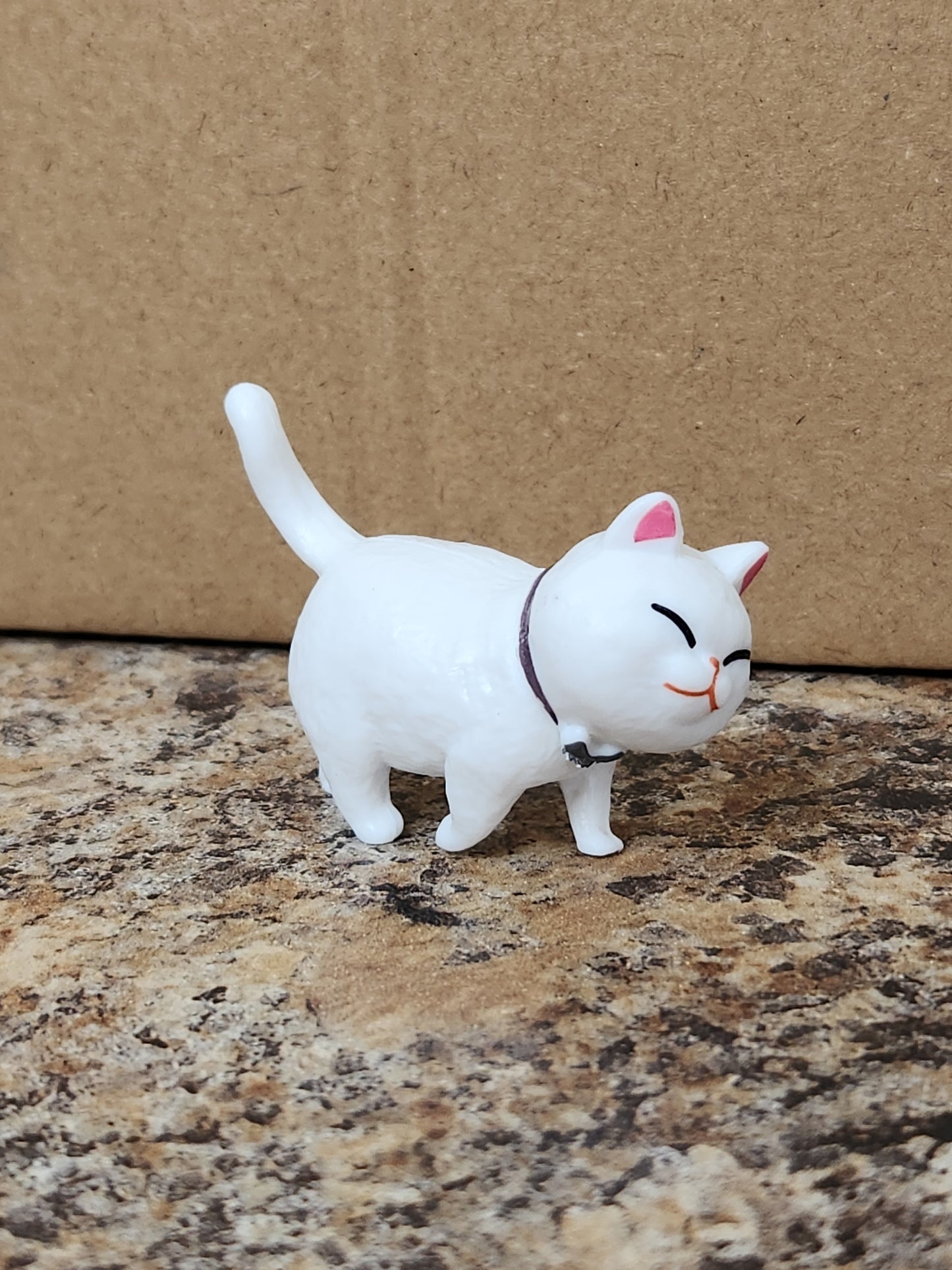 Small Walking Cat Figurine