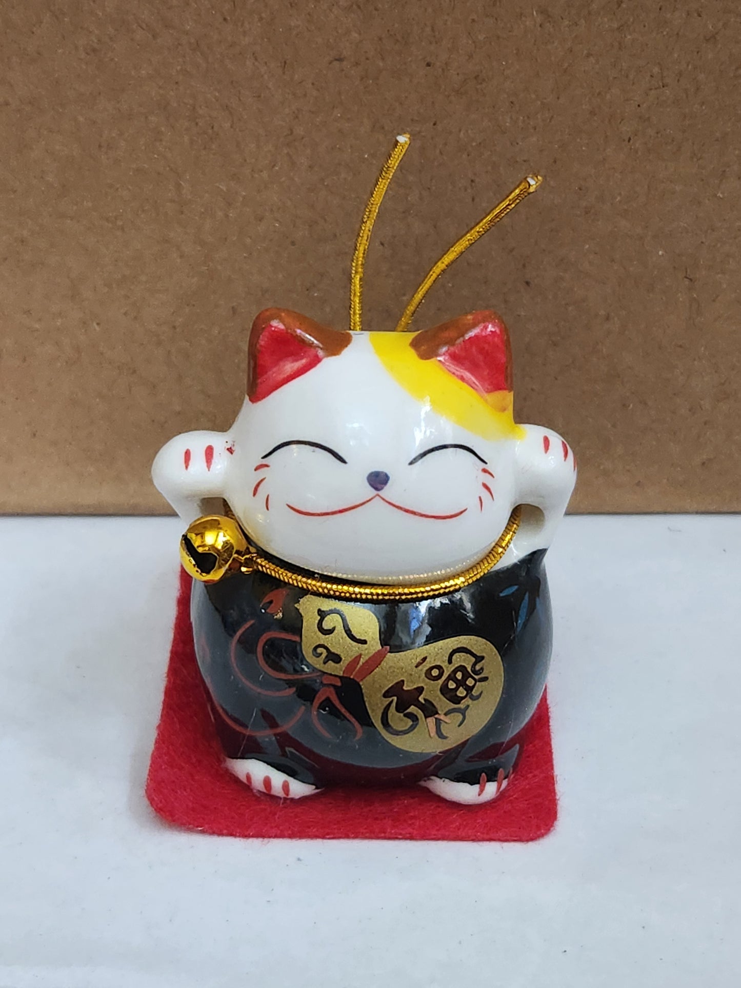 Small Maneki Lucky Cat Figurines