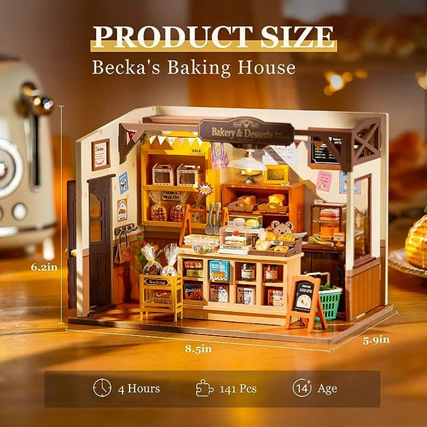 DIY Mini Model Kit - Becca's Baking Cafe