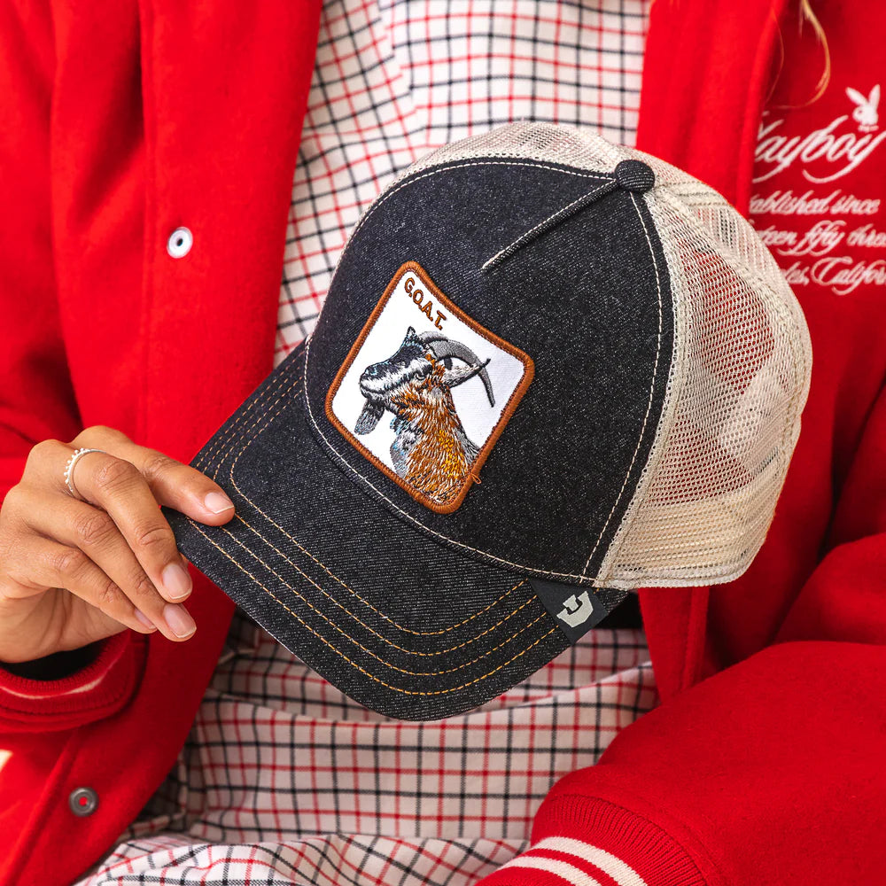 Goorin Bros The GOAT Trucker Hat | Dark Denim