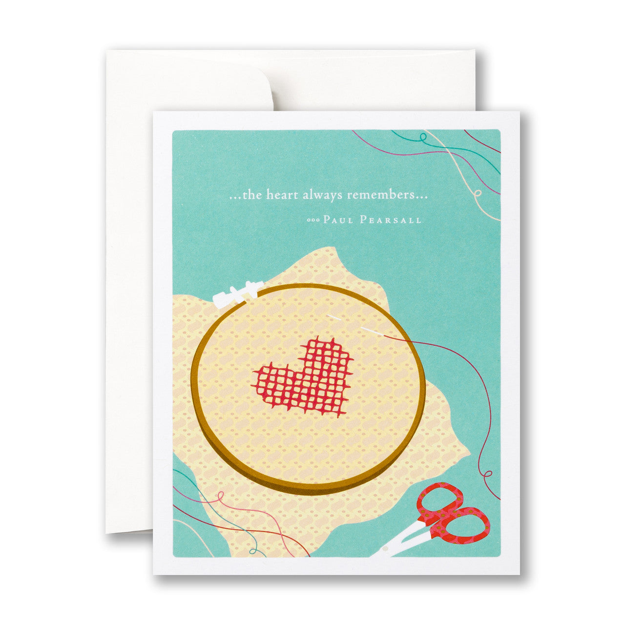 "The Heart Always Remembers" Mother's Day Card