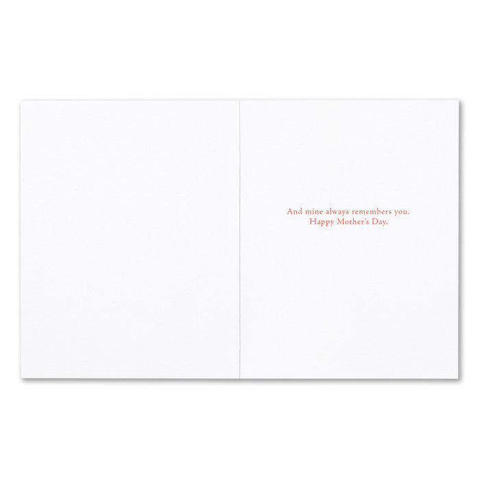 "The Heart Always Remembers" Mother's Day Card