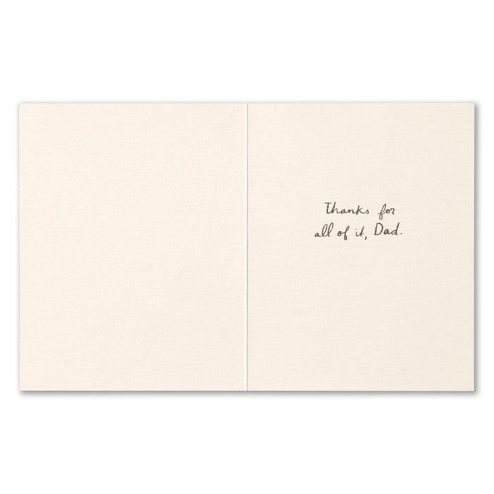 You Made Me, Me Father's Day Card
