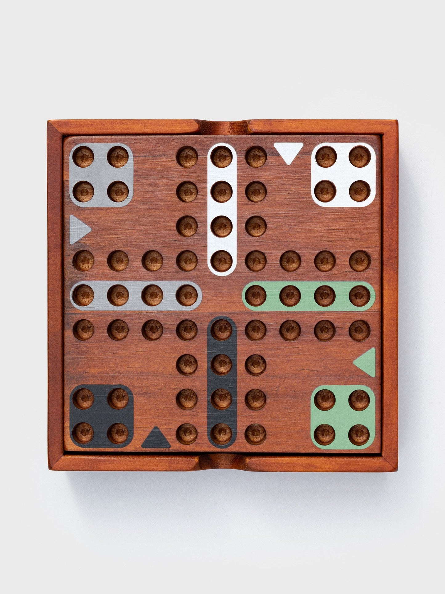 Iron & Glory Wooden Ludo Game