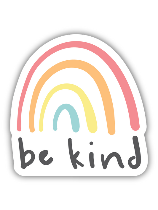 Be Kind Rainbow Sticker