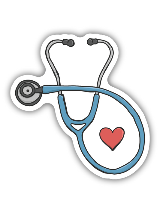 Stethoscope Sticker