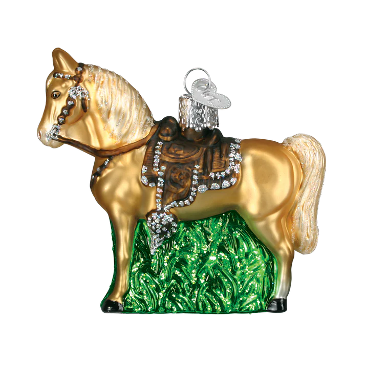 Western Horse Ornament