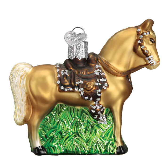 Western Horse Ornament