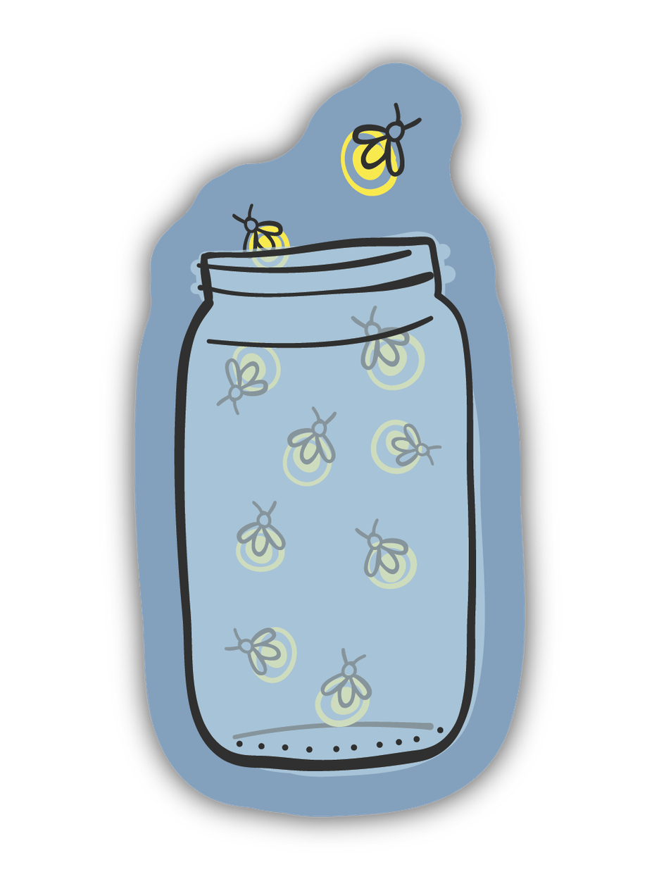 Firefly Jar Sticker