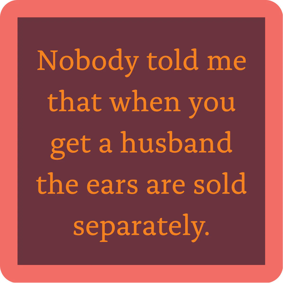 COASTER Ears Sold| Funny Party Gift | Home Bar Decor