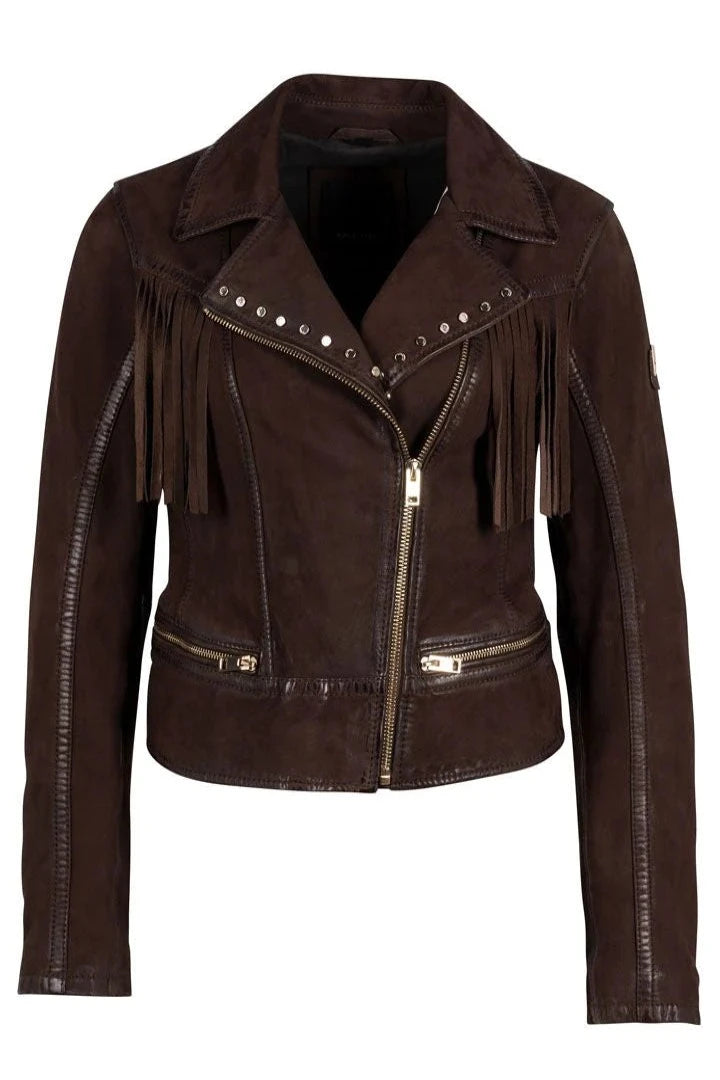 FANNY RF Leather Jacket