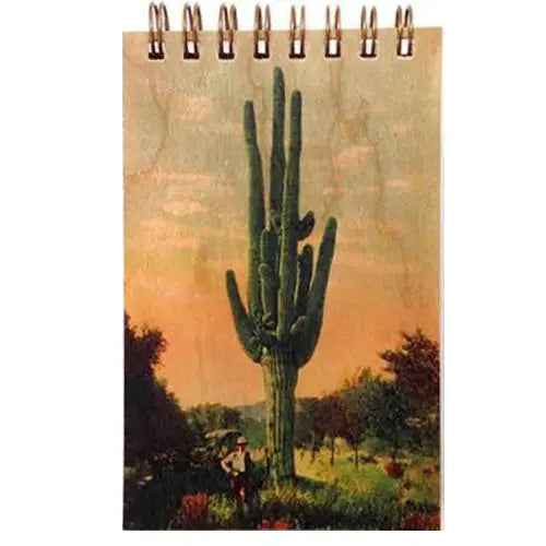 Wood Notepad - Cactus Garden
