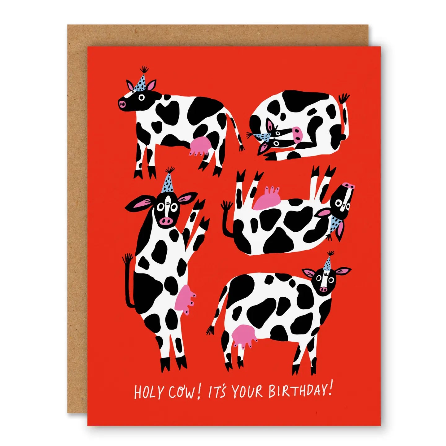 Holy Cow Birthday - Birthday Greeting Card