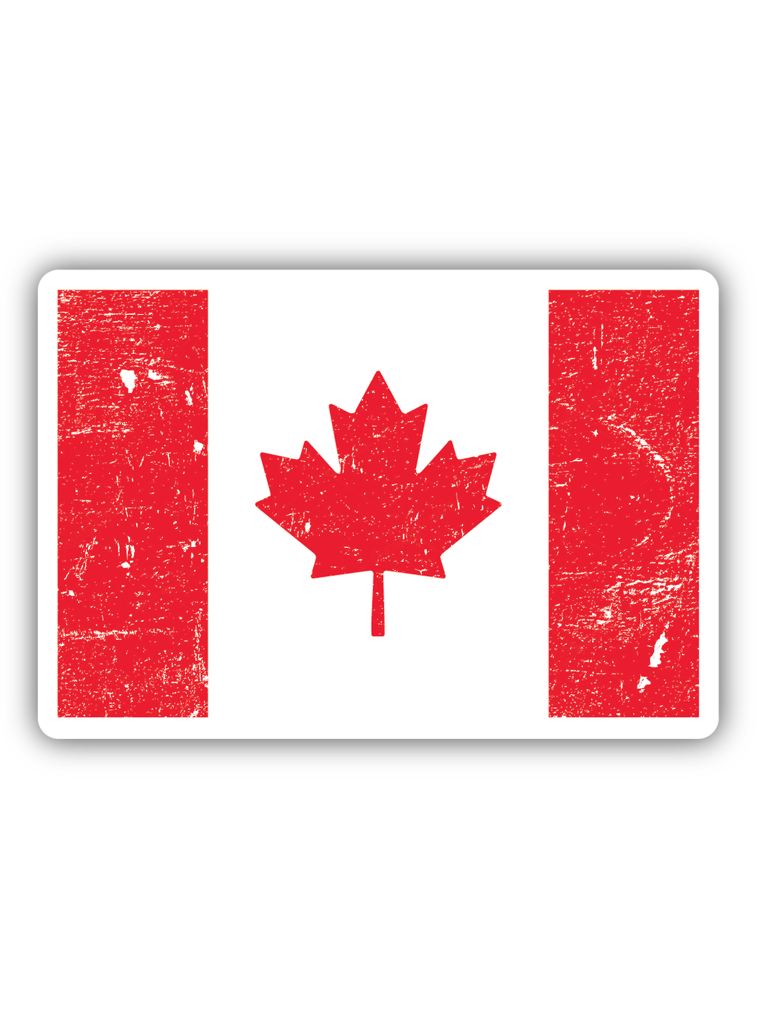 Canadian Flag Sticker