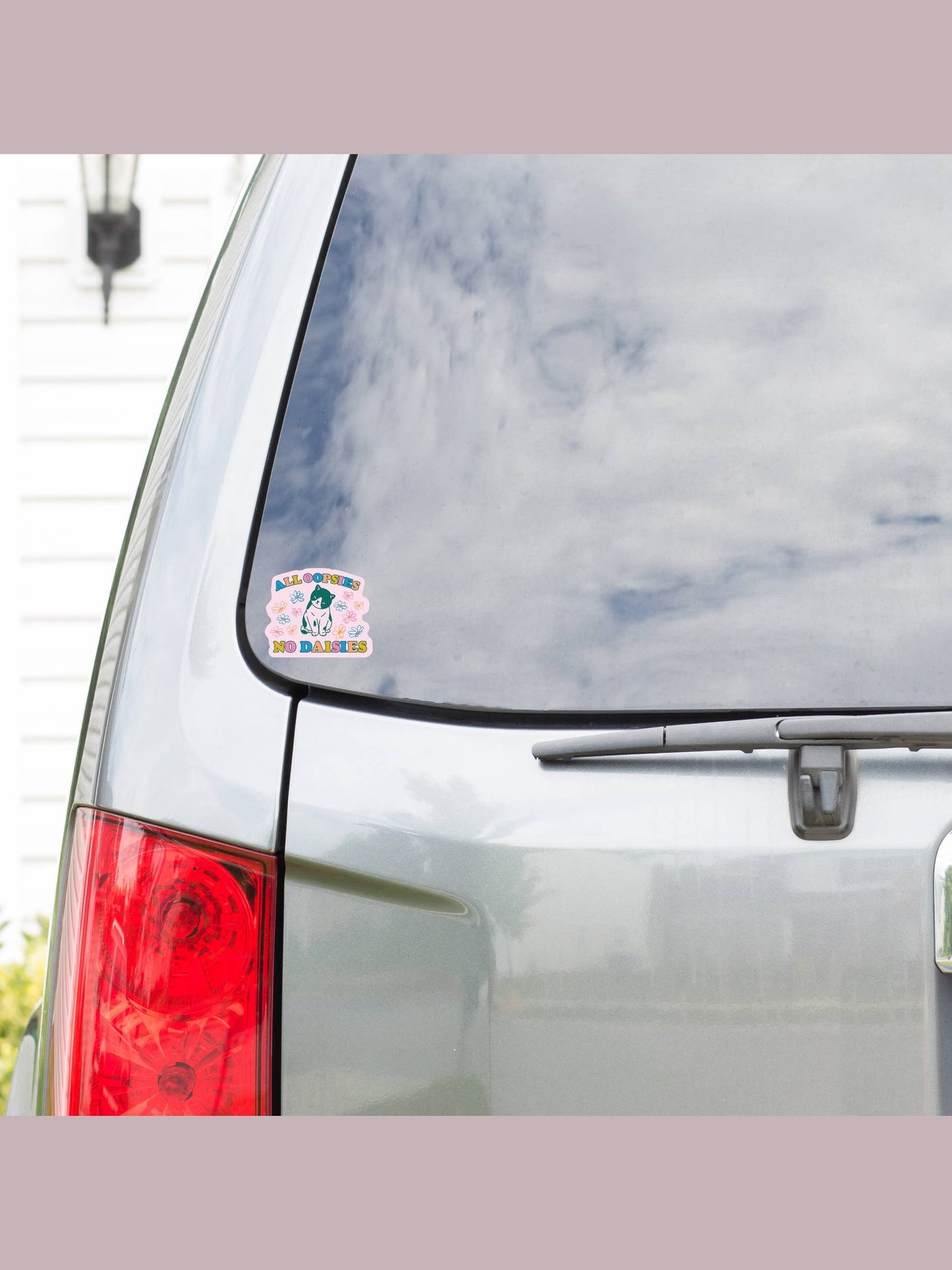 Oopsey Daisy Cat Vinyl Sticker