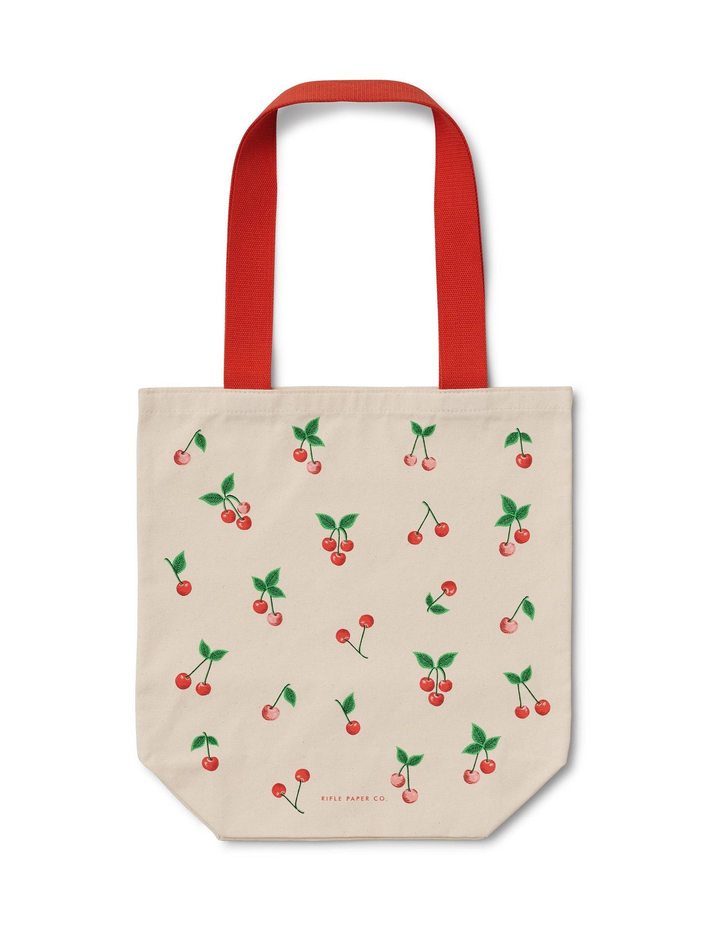 Cherries Canvas Tote Bag
