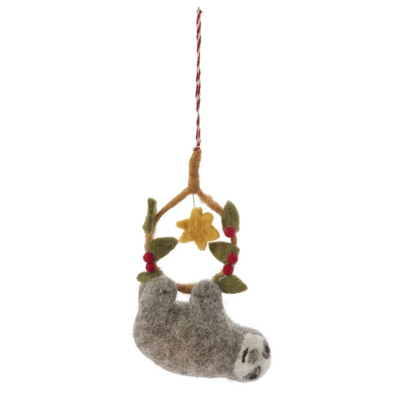 Mellow Sloth Ornament Success