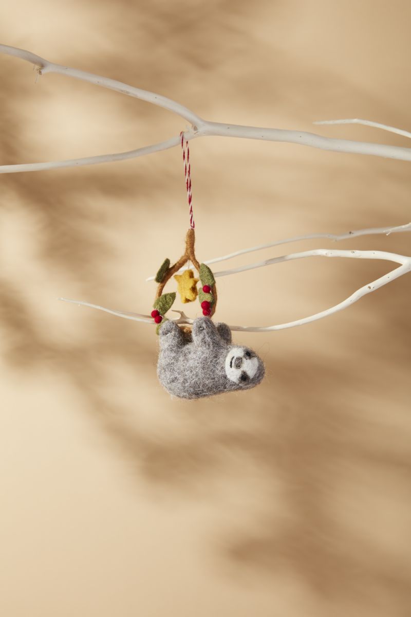 Mellow Sloth Ornament Success