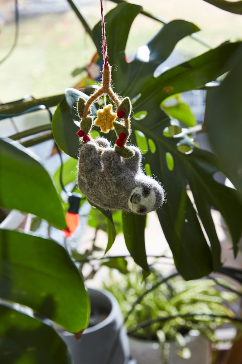 Mellow Sloth Ornament Success