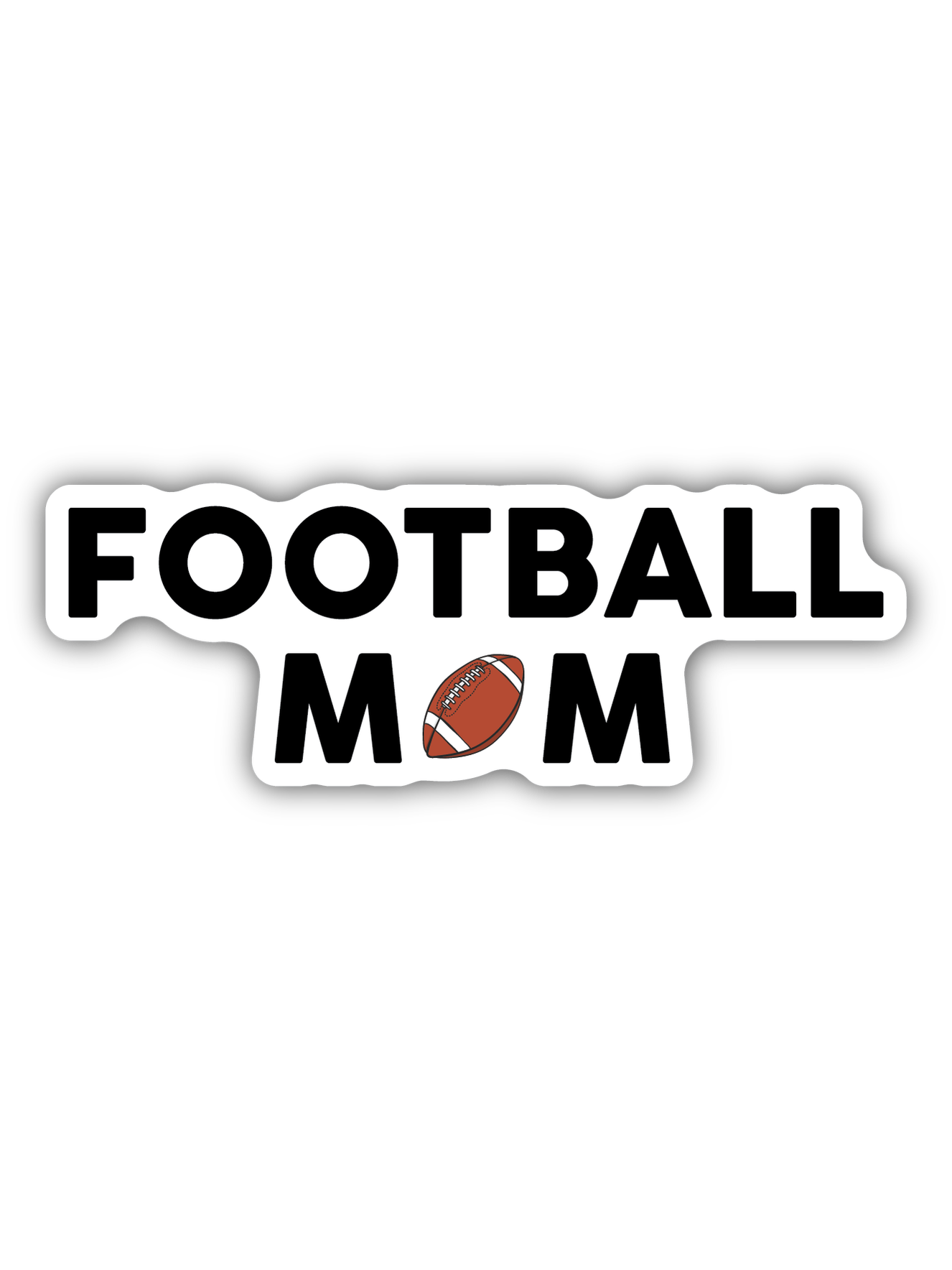 Football Mom Sticker