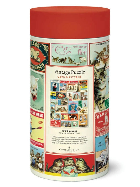 Cats & Kittens 1000 Piece Puzzle