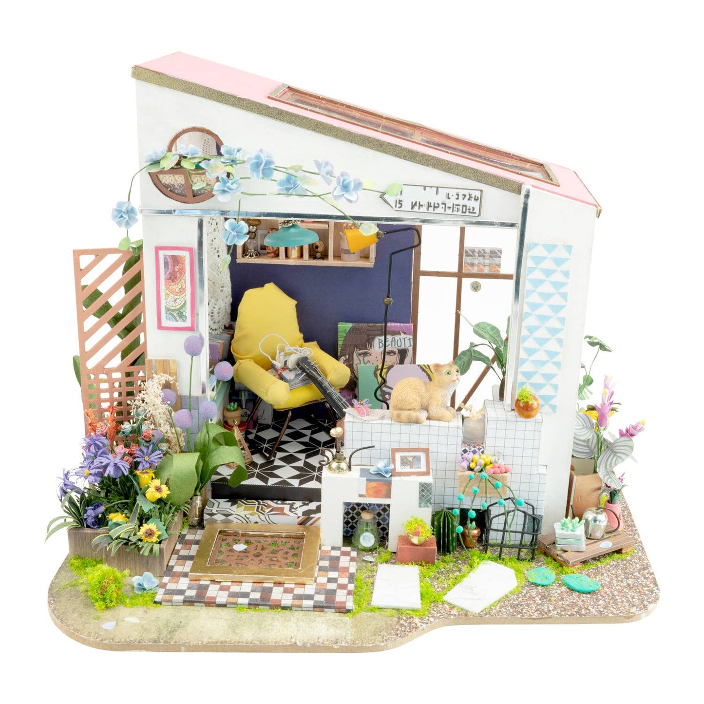 DIY Miniature Model Kit: Lily's Porch