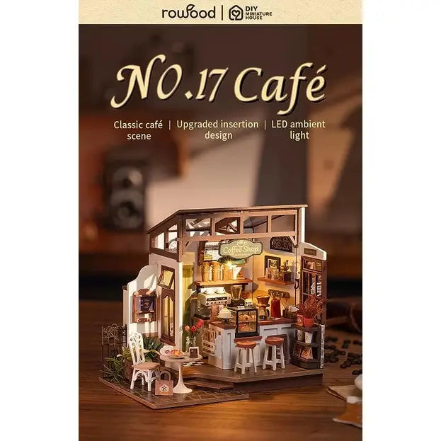 DIY Mini Model Kit - No.17 Café