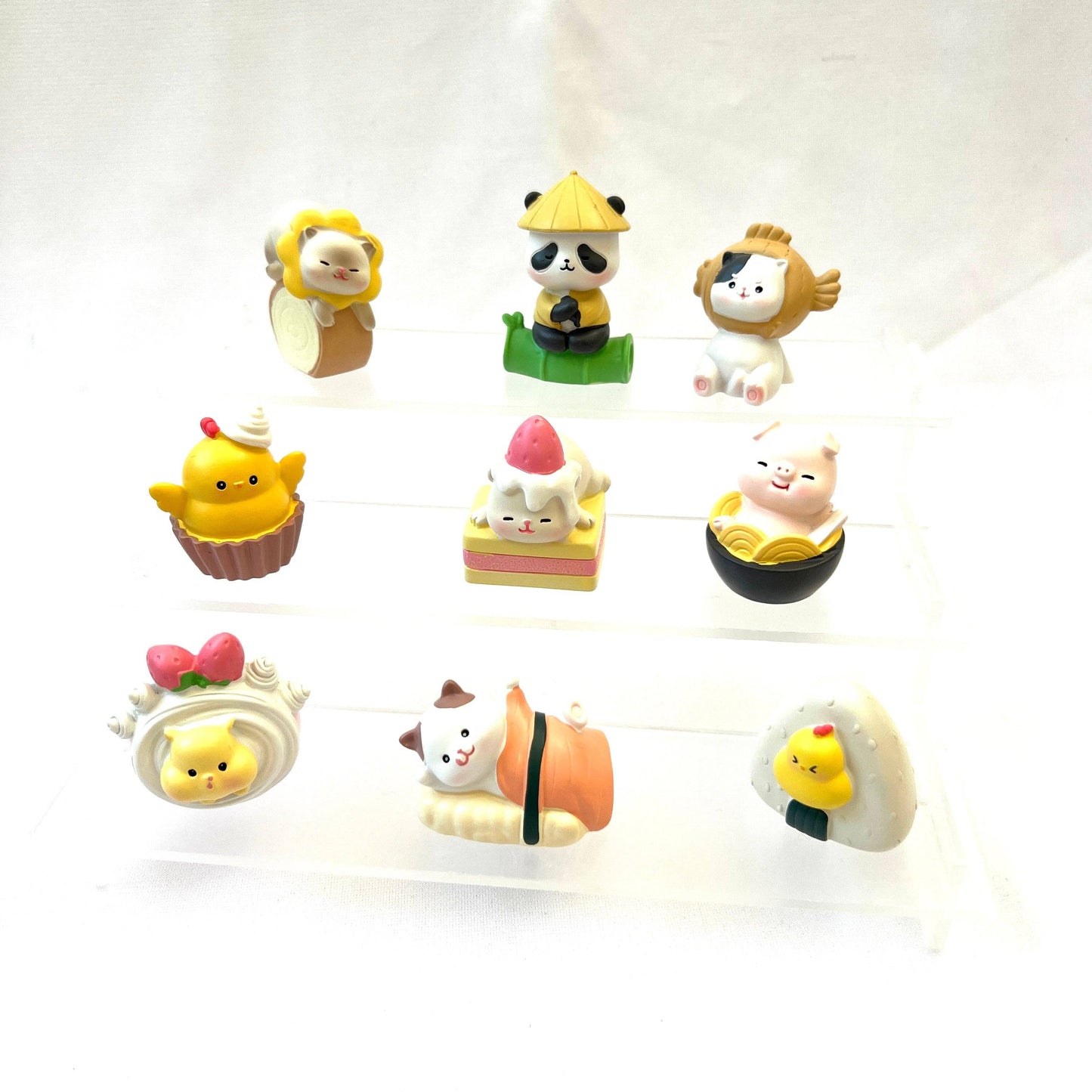 Japanese Restaurant Animals Figurine Blind Box