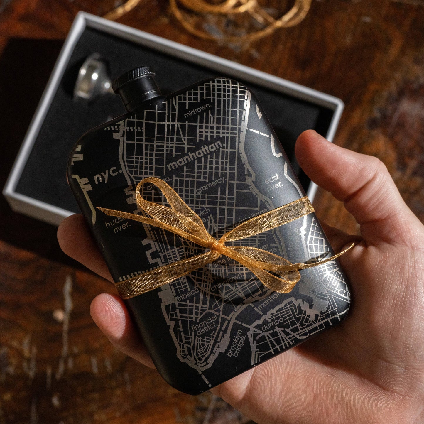 Custom Etched Flask | Calgary Alberta