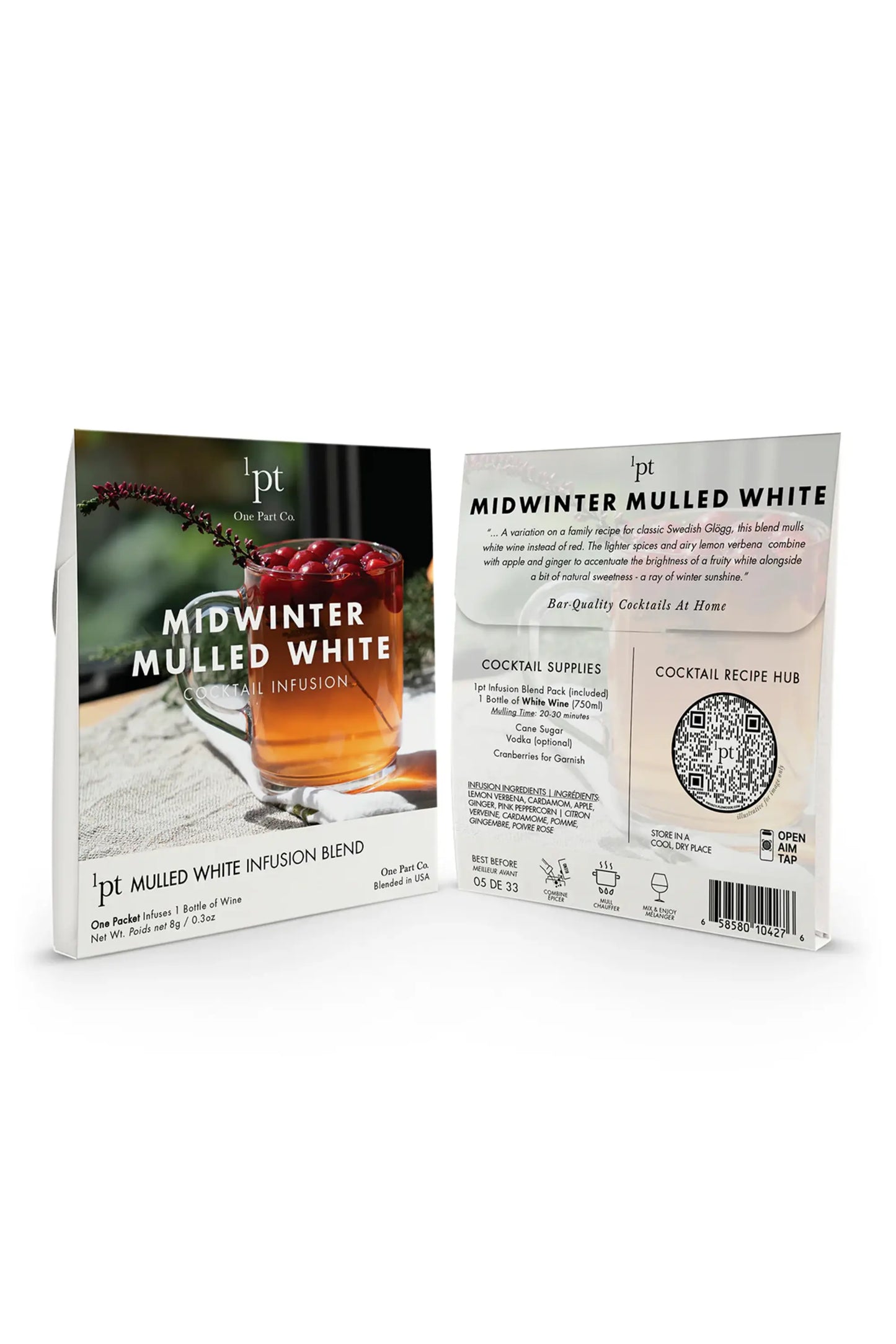 Midwinter Mulled White Cocktail Infusion Kit