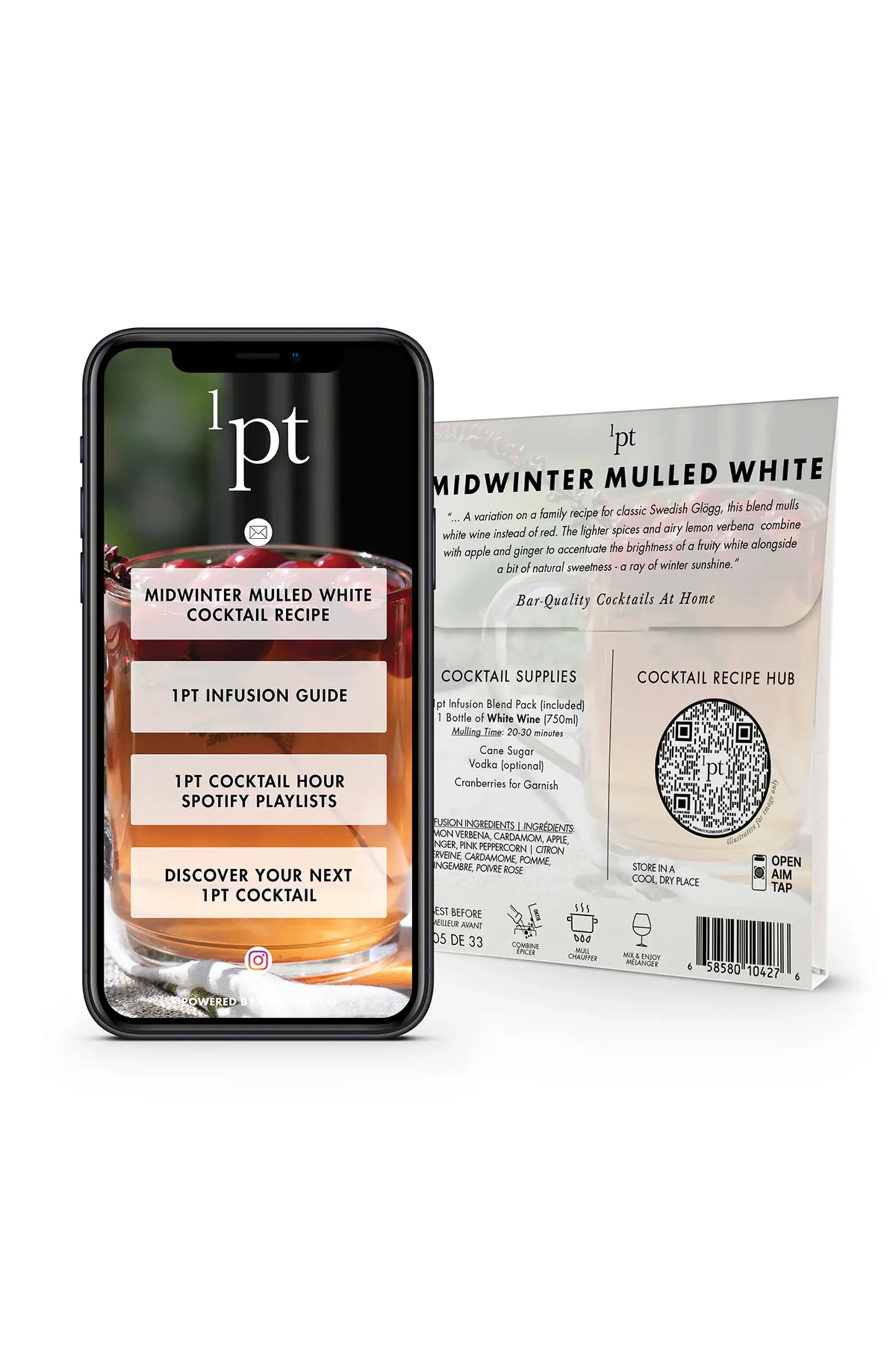 Midwinter Mulled White Cocktail Infusion Kit