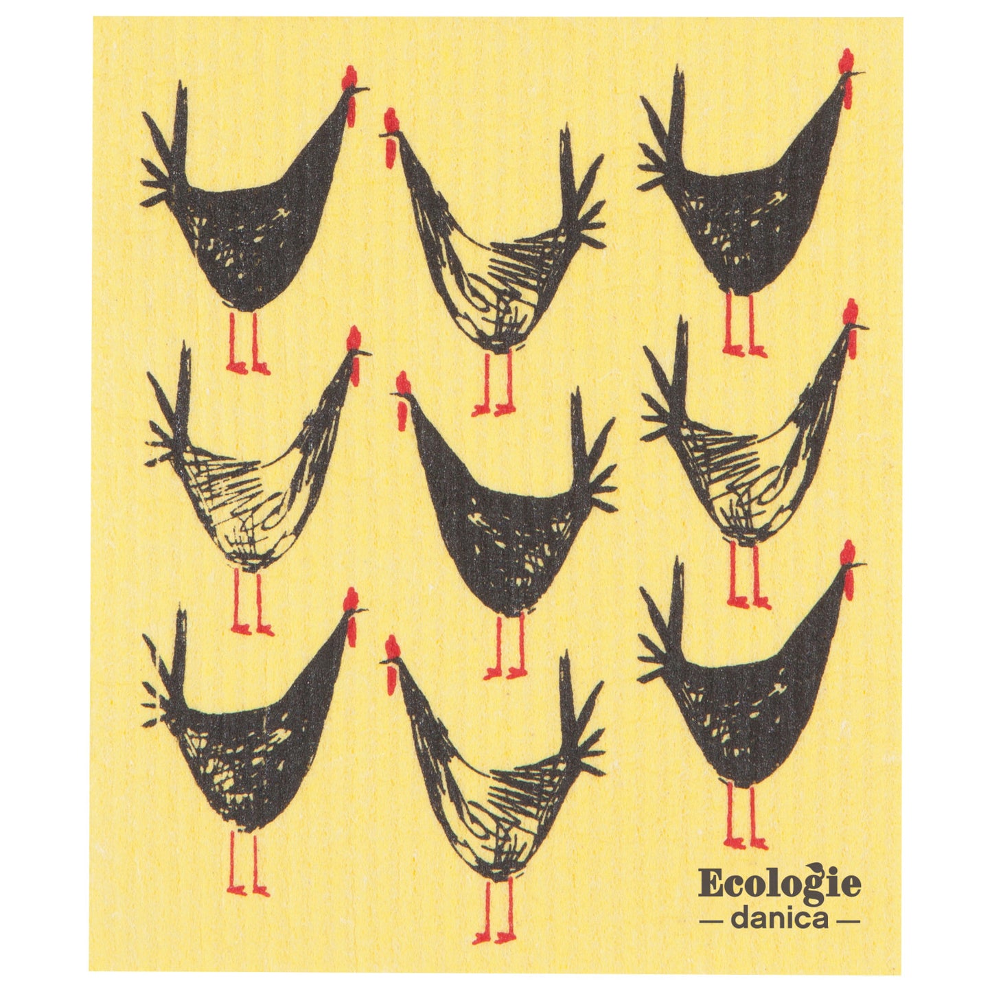 Chicken Scratch Swedish Dishcloth