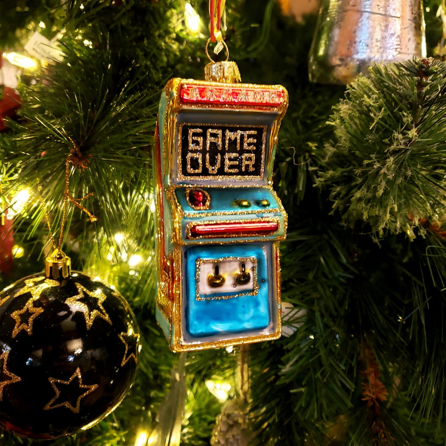 Vintage Arcade Ornament